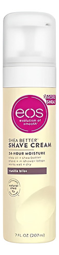 Eos Crema Para Afeitar Vainilla Bliss Hidratación 24hrs