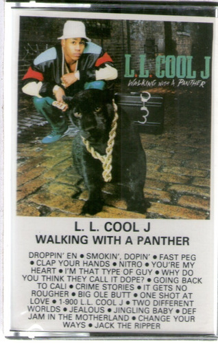 K7 L.l.cool J - Walking With A Panther -  Fita Orig.lacr.!!!