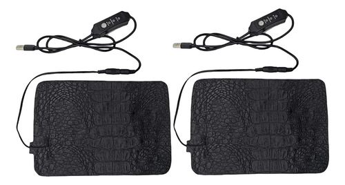 2 Piezas De Estera De Calentamiento Cómoda Manta 33cmx18cm