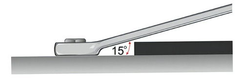 Chave Combinada 11 Mm Extra Longa 182 Mm 15° Aaea1111 Toptul
