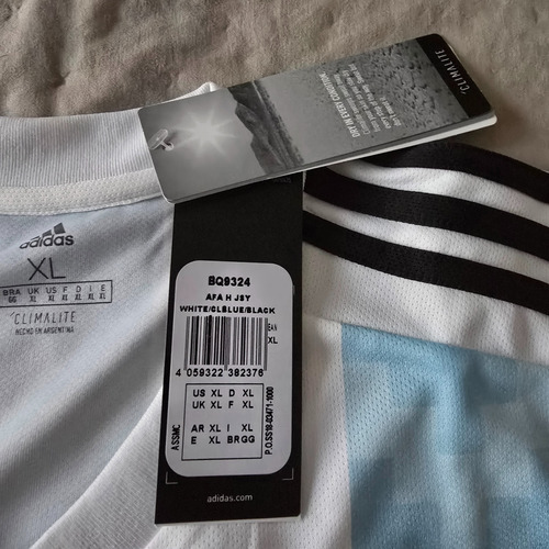 Camiseta Seleccion Argentina 2018 Titular Original. Xl. (Usado)