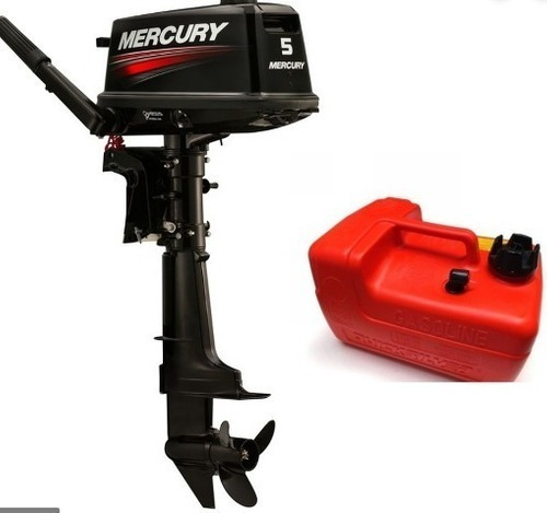 Imagem 4 de 10 de Motor De Popa Mercury 5hp Mh 2 Tempos