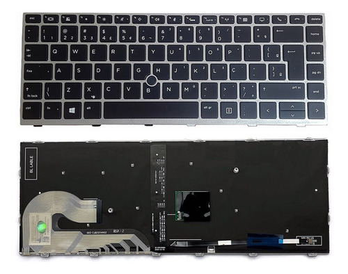 Teclado Compatível Com Hp Elitebook 846 G6 846 G5 Iluminado