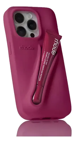 Capa Para iPhone 15 16 Pro Max Rhode + Batom Incluído | MercadoLivre
