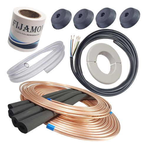 Kit 3 Mt Instalacion Basico - Aire Acondicionado 1/4 - 3/8