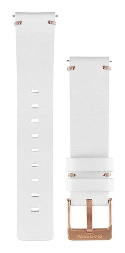 Pulseira Couro Branco Original Garmin Vivomove