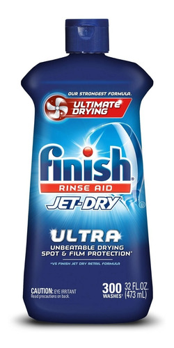 Finish Jet-dry Ultra Rinse Aid  946ml 300 Cargas