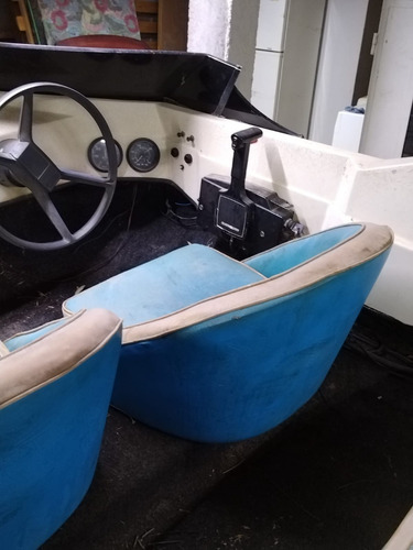 Imagen 6 de 6 de Lancha Hawai Femoglas Motor Mercury 60hp .