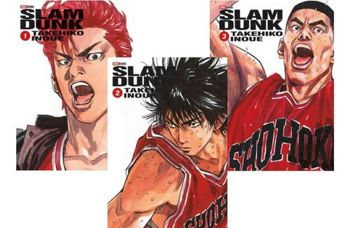 Manga Slam Dunk 1 2 3 Pack Panini Español