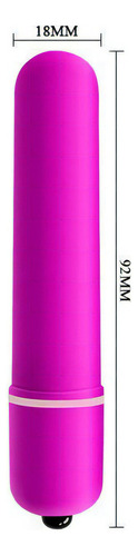 Vibrador Power Bullet Com 10 Modos De Vibração - Magic X10