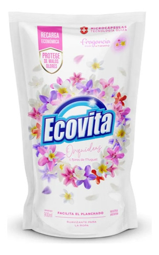 Suavizante Ecovita Suavizante Orquídeas en doypack 900 ml