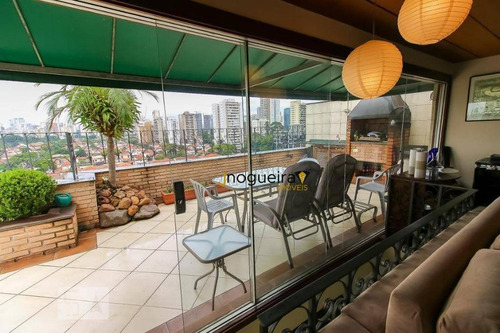 Imagem 2 de 29 de Excelente Cobertura De 190m² Há Uma Quadra Da Av. Berrini,. Com 3 Dormitórios, 1 Suíte, Living Ampliado E 2 Vagas -brooklin Novo Sp. Por R$ 1.800.000 - Co0125