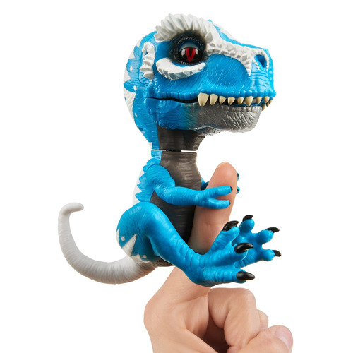 Dinosaurio Interactivo Bebé T-rex Ironjaw, Azul Y Gris | Cuotas sin interés