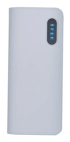 Power Bank Pl stico Com Indicador Digital E Lanterna 5600mah