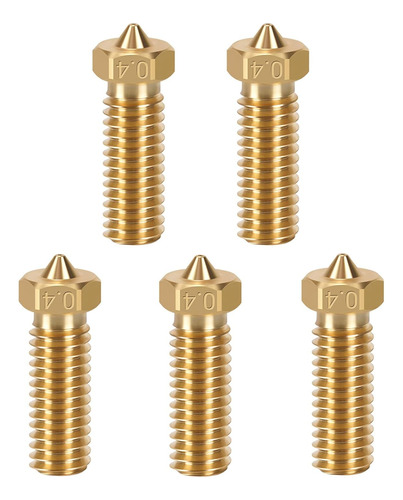 Lankegu 5pcs Cht 0.4mm Brass Nozzles For Anycubic Vyper, 3d 
