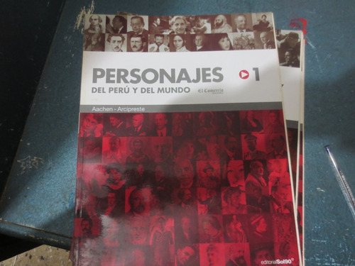 Libros Personajes Del Perú Y Del Mundo Editora El Comercio 