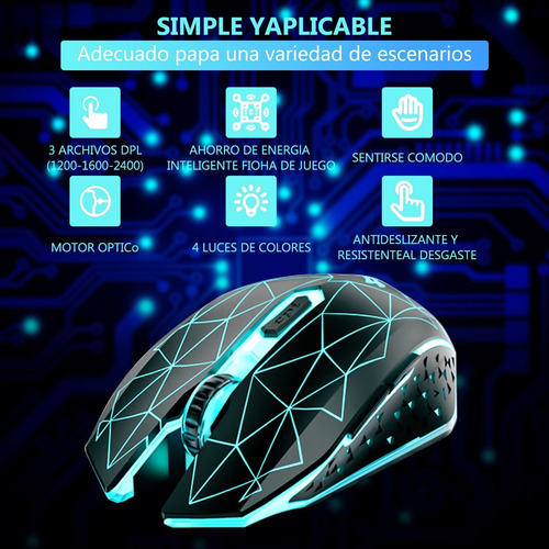 Mouse Inalámbrico, Mouse Bluetooth Wireless Modos Dual
