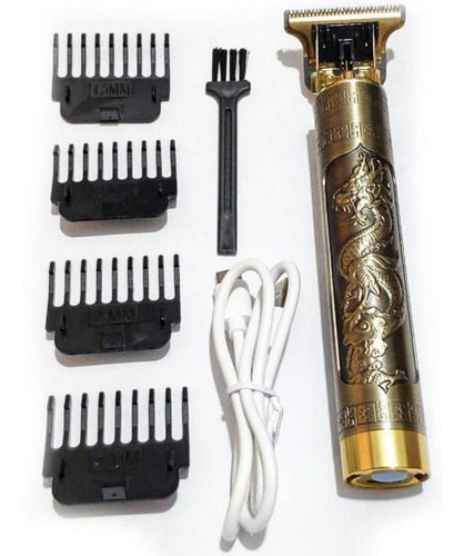 Máquina De Cortar Cabelo Profissional Dragon Degradê T9