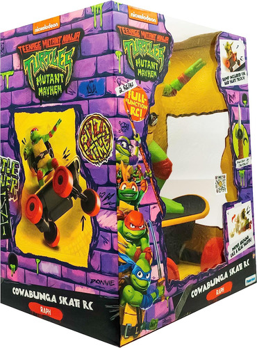 Teenage Mutant Ninja Turtles Cowabunga Skate Rc - Imita Los