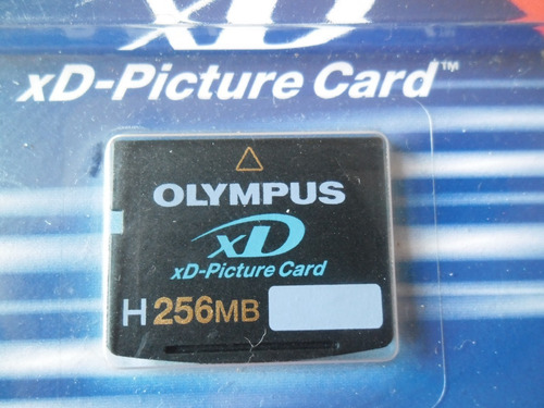 Cartão De Memória Xd Picture Card Olympus 256mb 3d Novo