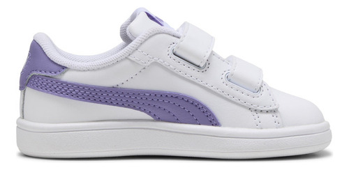 Zapatilla Puma Smash 3.0 L V Inf Blanco Niña