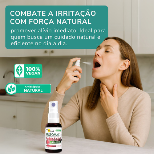 Propomax Própolis Verde E Vermelha Garganta Irritada 30ml