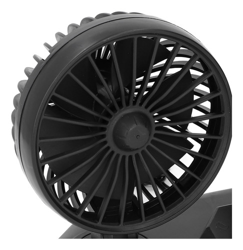 Ventilador De Coche Portátil De Doble Cabezal De 24 V