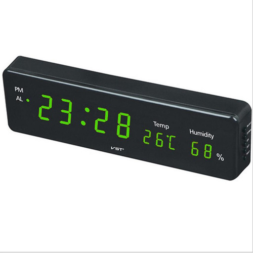 Reloj Despertador De Utilizado En Sala De , Oficina Verde