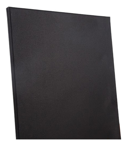 L Tablero De Lona En, Marco De Madera De Lona Negra, 30x40cm