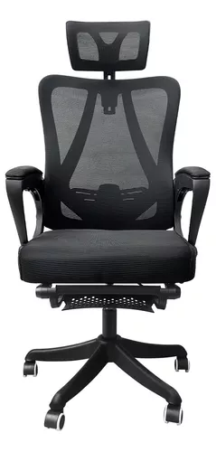 Ripley - SILLA ERGONÓMICA RECLINABLE CON REPOSAPIÉS Y SOPORTE LUMBAR  CHARMOUNT CT259