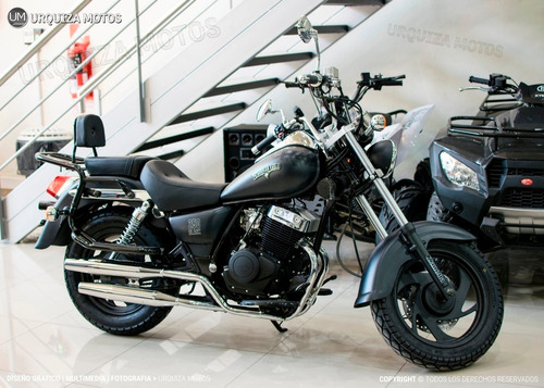 Moto Patagonian 250 Black 0km Zanella Urquiza Motos Chopper