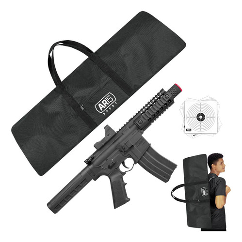 Rifle Metralhadora 4.5 Co2 Crosman Blowback Com Capa