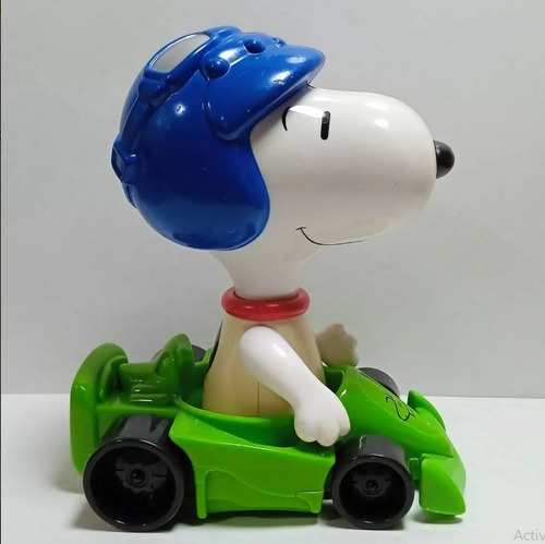 Juguete Mcdonald's Snoopy En Formula 1