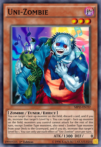 Uni-zombi - Miltienda - Yugioh