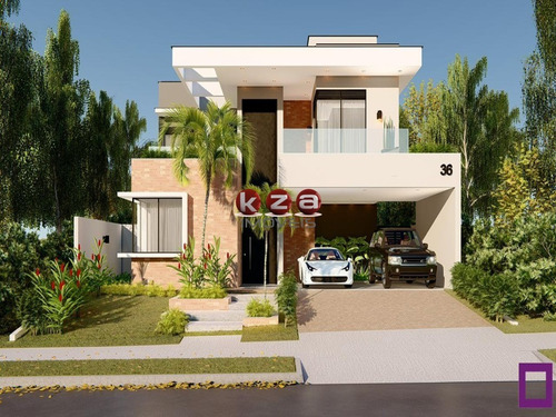 Imagem 1 de 20 de Casa Moderna A Venda Com 3 Suítes Condomínio Alecrins Campinas - Ca01866 - 70029624
