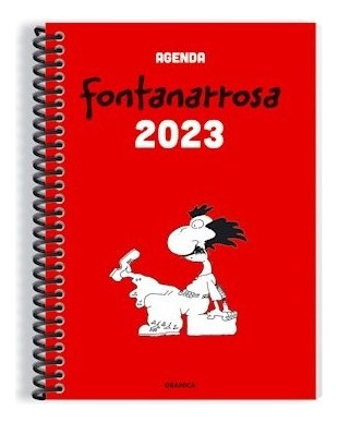 Agenda 2023 Fontanarrosa [tapa Roja] [dos Hojas Por Semana]