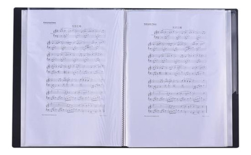 . Carpeta De Almacenamiento De Documentos De Partituras .