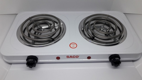 Cocina Electrica 2 Hornillas Saco 2000w