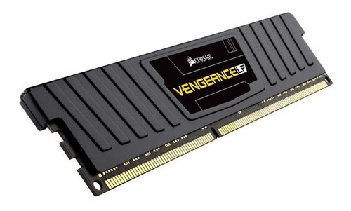 Imagem 3 de 3 de Memoria Corsair Vengeance Lp 16gb (2x8) Ddr3 1600mhz Preta