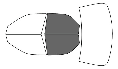 Kit Tinte Para Ventana Toyota Camry Precorte Trasero