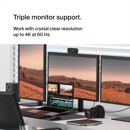 Base Universal Usb-c Pro 11 En 1 De Belkin Connect Con 3 Mon