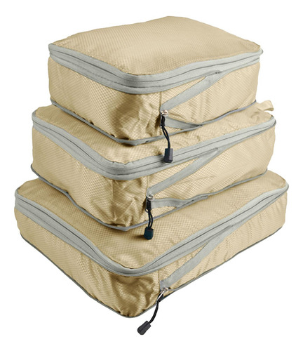 Bolsa Organizadora De Maletas Con Cubo De Embalaje, 3 Piezas