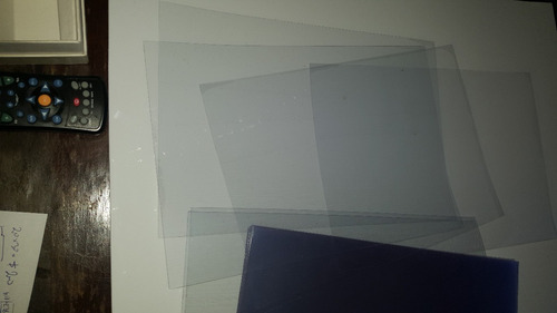 Acetato Pvc Planchas 50cm X 70 Cm X 0.2mm Rigido Radiografia