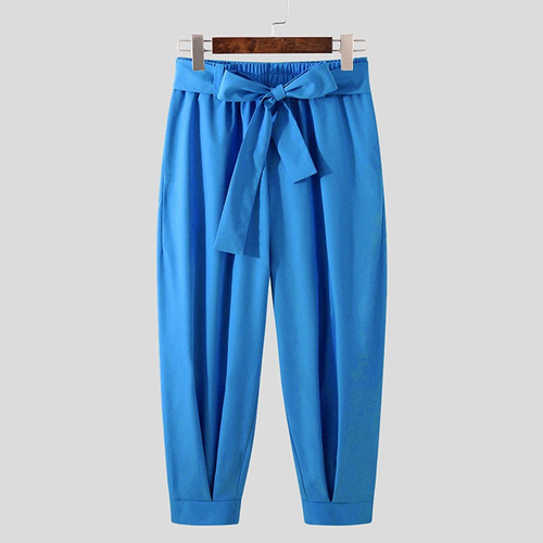 A Pantalon Harem Hombre De Vestir Vintage Chic Con Cinturón