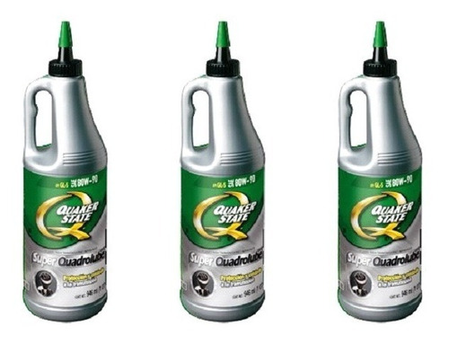 Quaker State 80w90 Para Transmisión Manual / Estándar 3 Lts