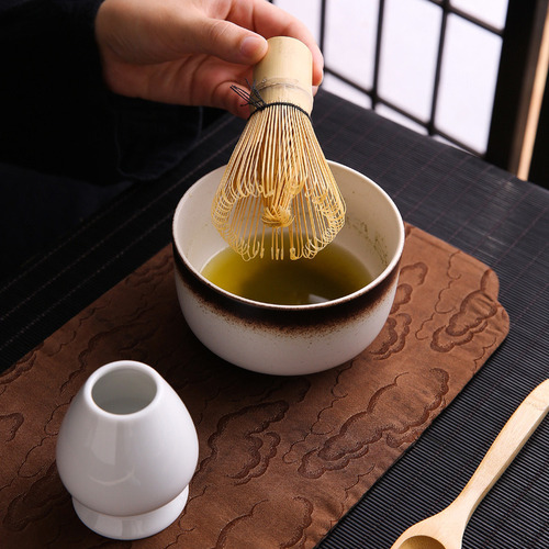 Fweaad Batidor De Té, Brocha Para Matcha, Agitador Para
