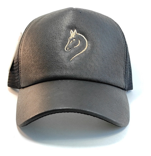 Gorra Camionera Cuero Caballo