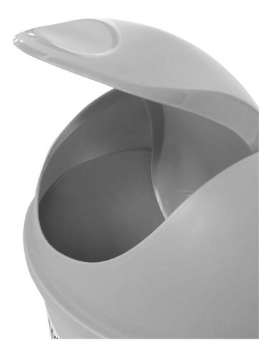 Bote De Basura 45l Tapa Balancín Curvo