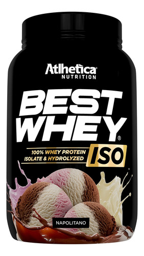 Best Whey Iso 900g - Atlhetica Nutrition - Whey Isolado