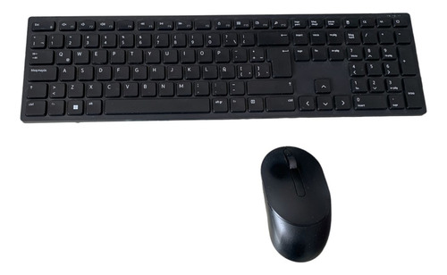 Kit Dell Teclado Y Mouse  Inalambrico En  Español Original 